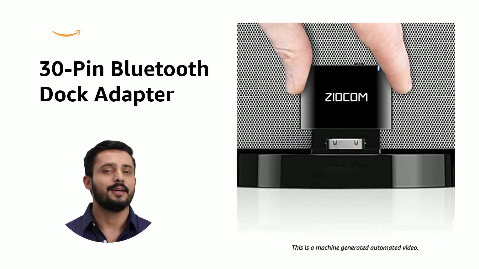 30 PIN Bose Bluetooth Adapter for Bose Sounddock and Other